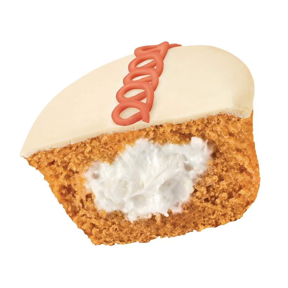 Hostess Ice Pumpkin Cupcake