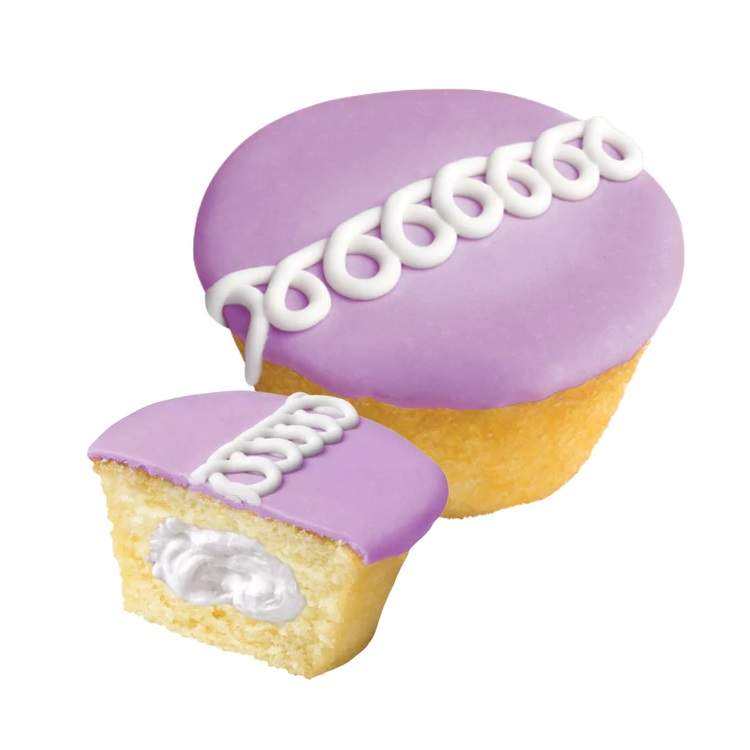 Hostess Vanilla Spring Cupcake
