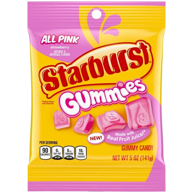 Starburst All Pink Gummies 141g