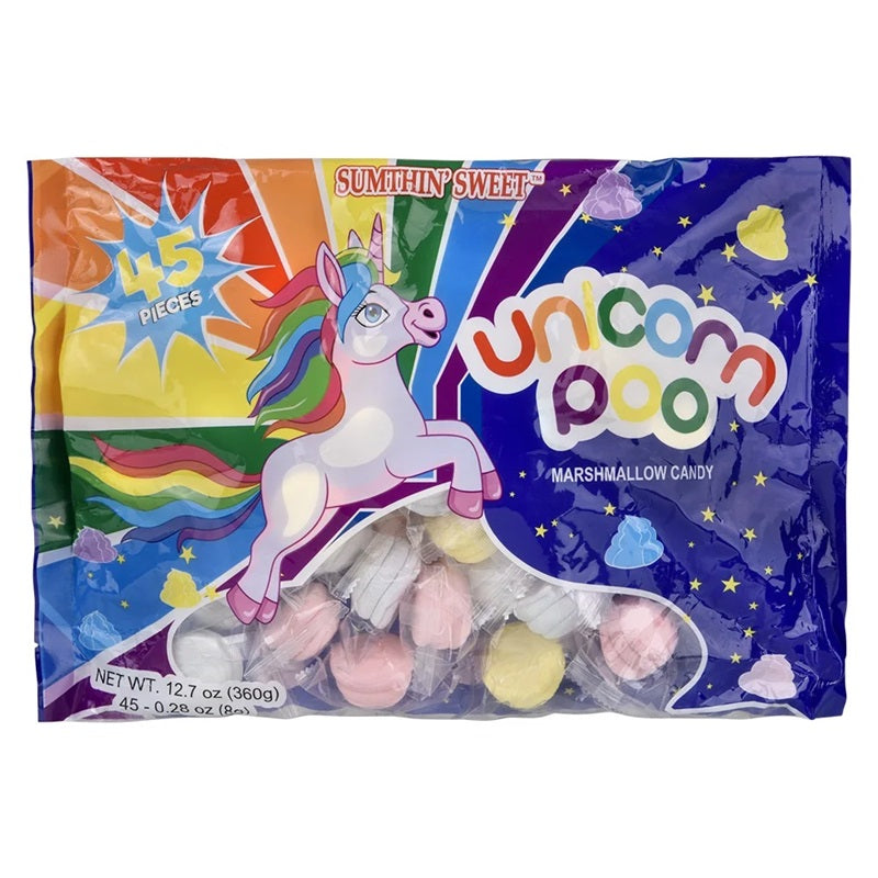 Unicorn Poo Marshmallow Candy 8g (Sold Individually)