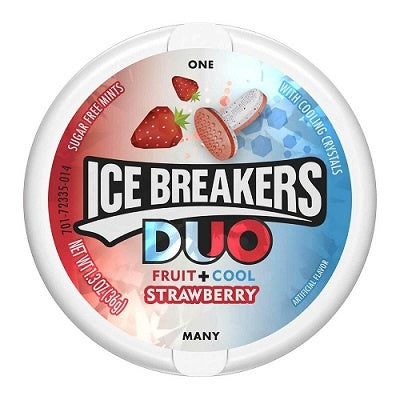 Ice Breakers DUO Fruit Cool Strawberry 36g