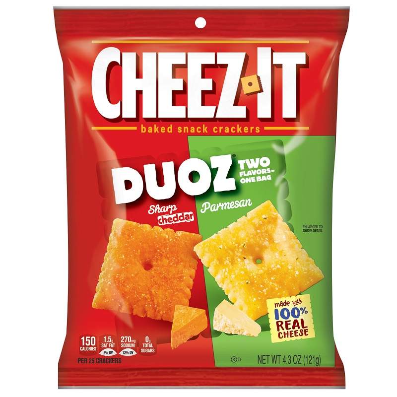 Cheez It Duoz Sharp Cheddar & Parmesan 121g