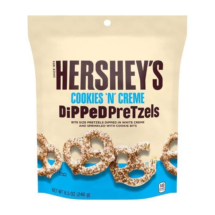 Hersheys Cookies N Cream Dipped Pretzels 240g