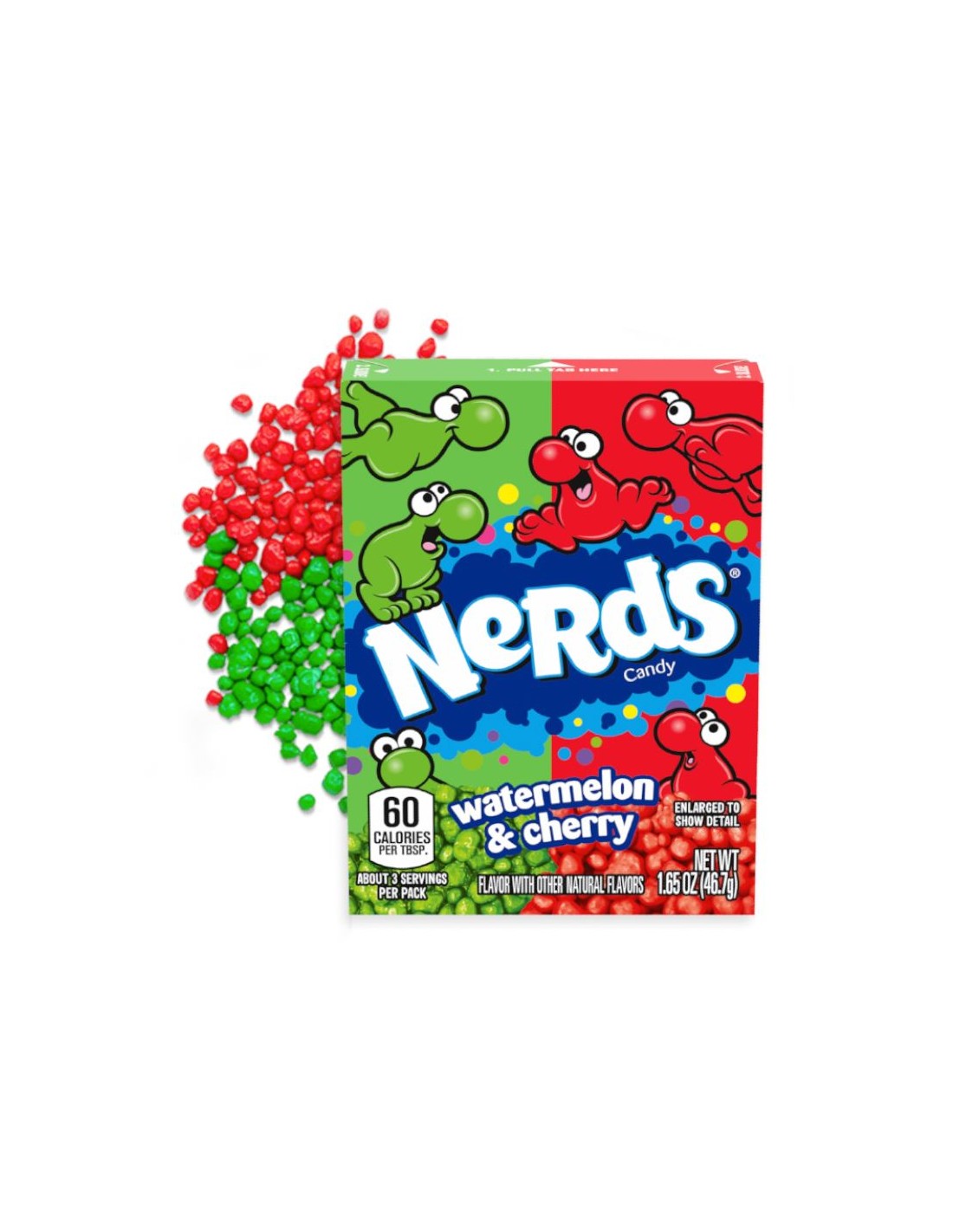Nerds Watermelon & Cherry 46.7g