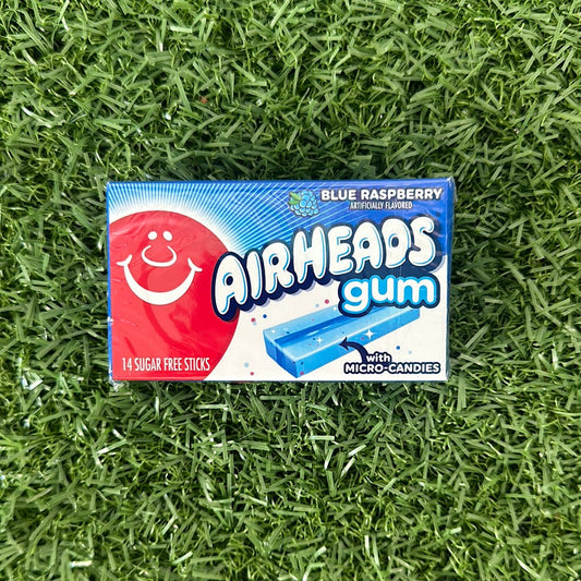 Airheads Gum Blue Raspberry 14 Sticks