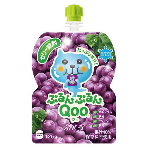 Minute Maid Qoo Jelly Drink Grape 125g