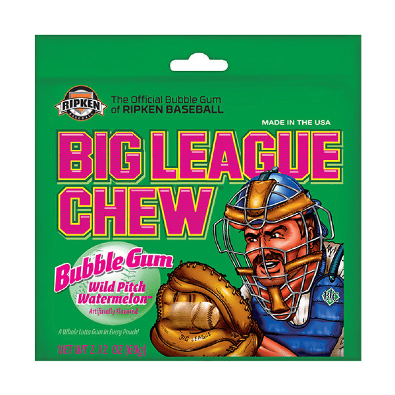 Big League Chew Wild Pitch Watermelon 60g