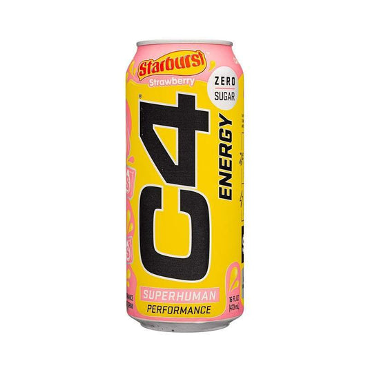 C4 Starburst Strawberry Energy Drink 473mL