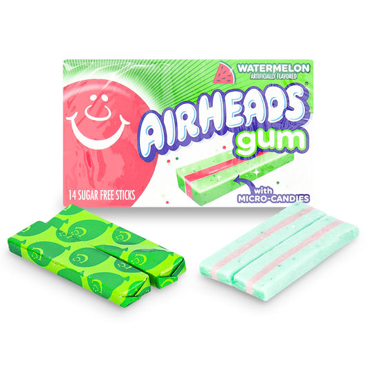 Airheads Gum Watermelon 14 Sticks