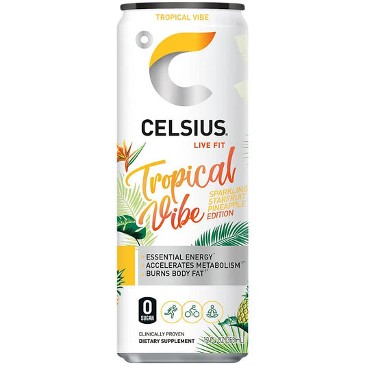Celsius Sparkling Tropical Vibe 355ml