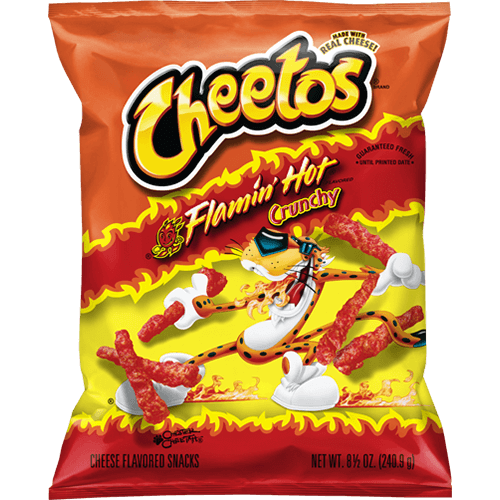 Cheetos Flamin Hot Crunchy 227g