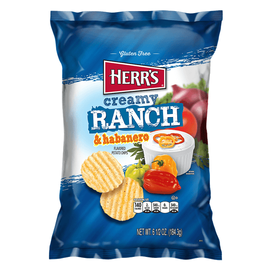 Herrs Creamy Ranch & Habanero 184.3g