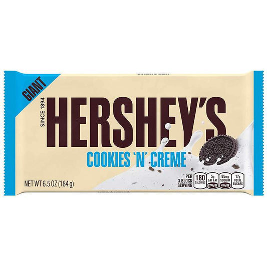 Hersheys Cookies N Cream Giant Bar 208g
