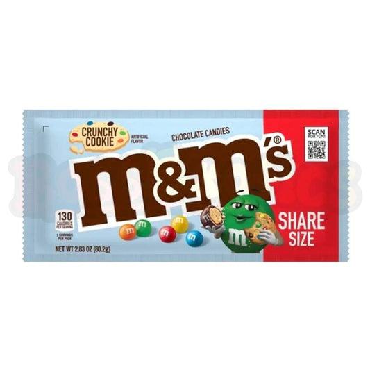 M&Ms Crunchy cookies King Size 80.2g