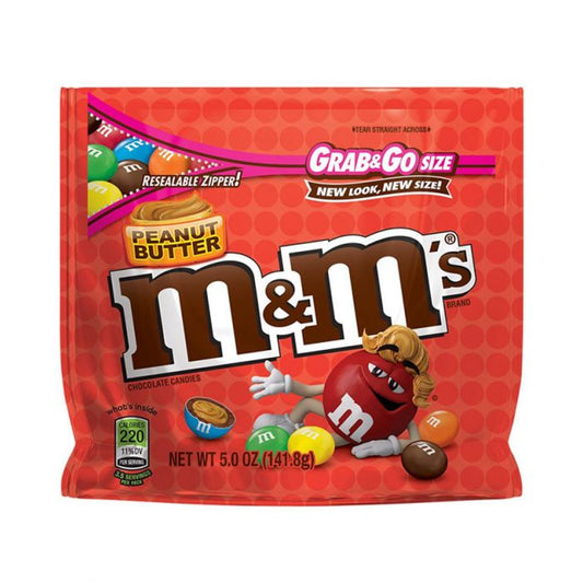 M&M's Peanut Butter 141.8g Grab n Go Bag