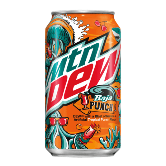 Mountain Dew Baja Punch 355ml