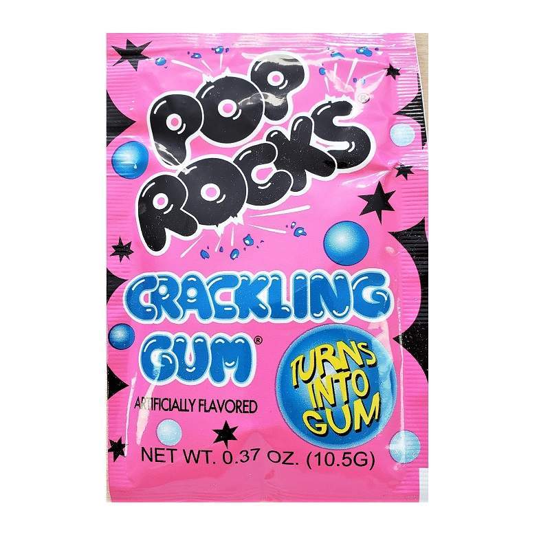 Pop Rocks Cracking Gum