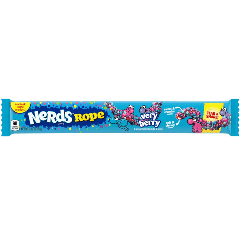Wonka Nerds Rope Very Berry 25g