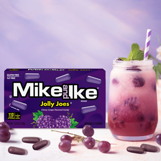 Mike and Ike Jolly Joes Grape 120g