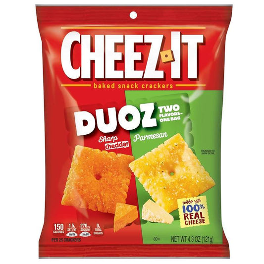 Cheez It Duoz Sharp Cheddar & Parmesan 121g