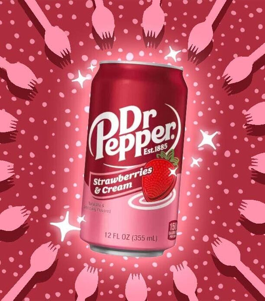 Dr. Pepper Strawberries & Cream 355ml