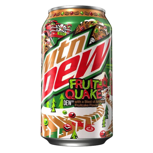 Mountain Dew Fruit Quake 355mL