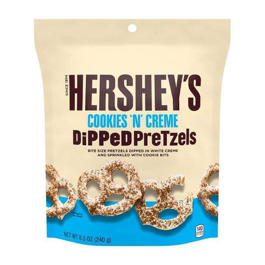 Hersheys Cookies N Cream Dipped Pretzels 240g