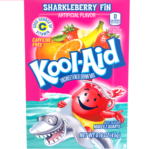 Koolaid Sharkleberry Fin Drink Mix 4.6g