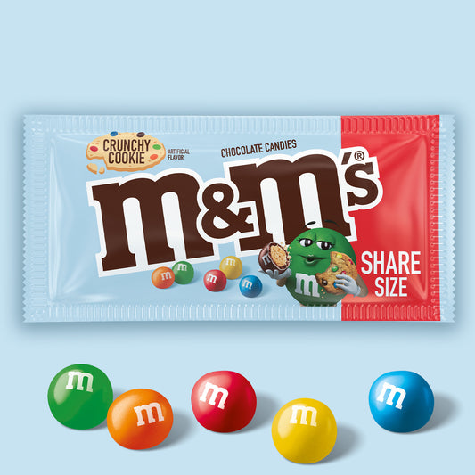 M&Ms Crunchy Cookie 38.3g