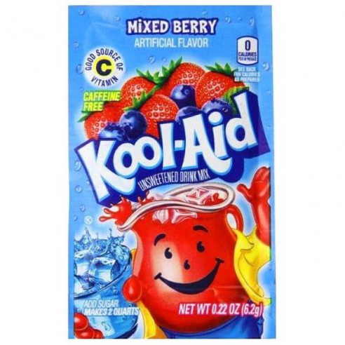 Koolaid Mixed Berry Drink Mix 6.2g