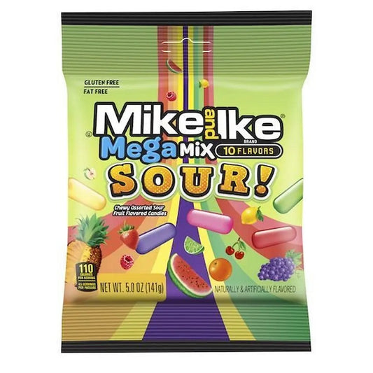 Mike and Ike Mega Sour Standup Bag 816g