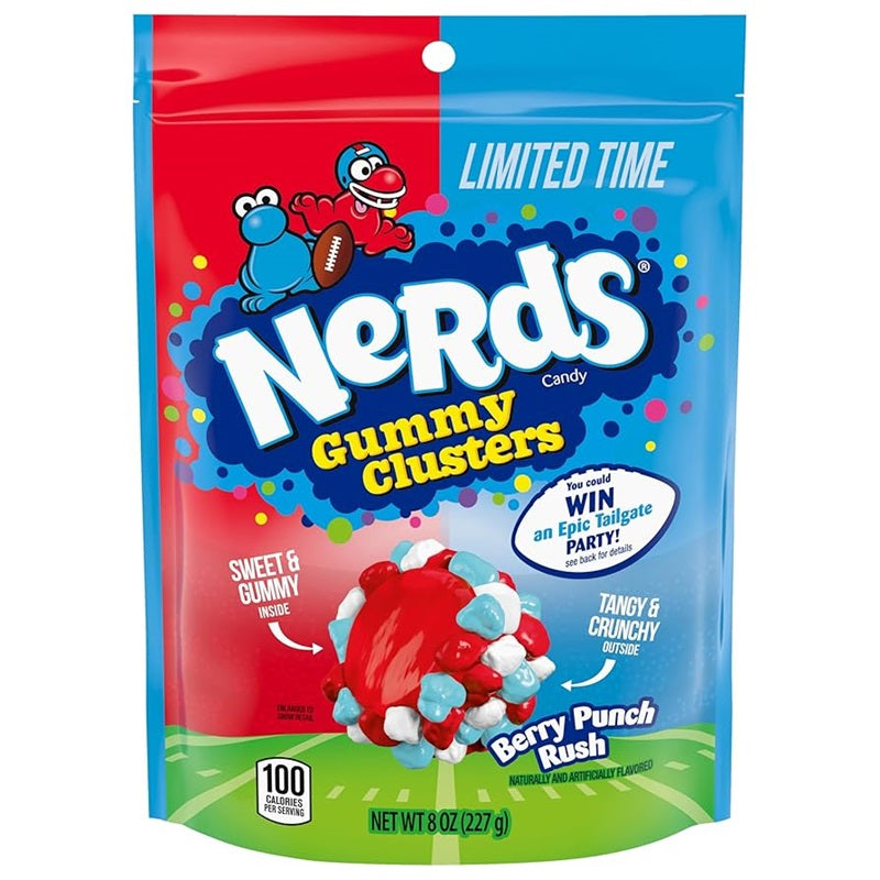 Nerds Gummy Clusters Berry Punch Rush 226g