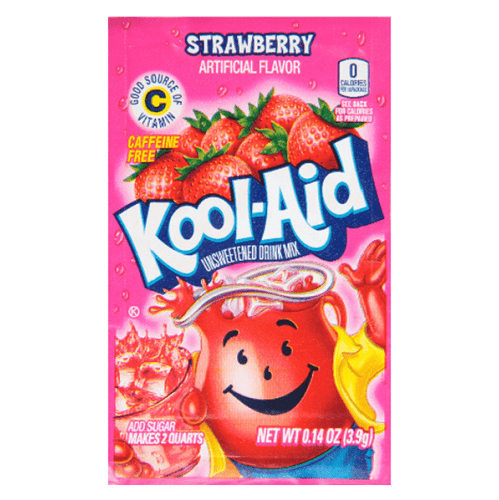 Koolaid Strawberry Drink Mix 3.9g