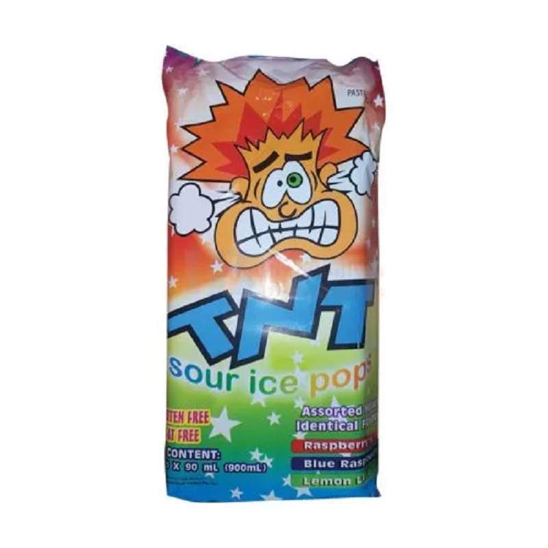 TNT Sour Ice Pops Bag 90ml