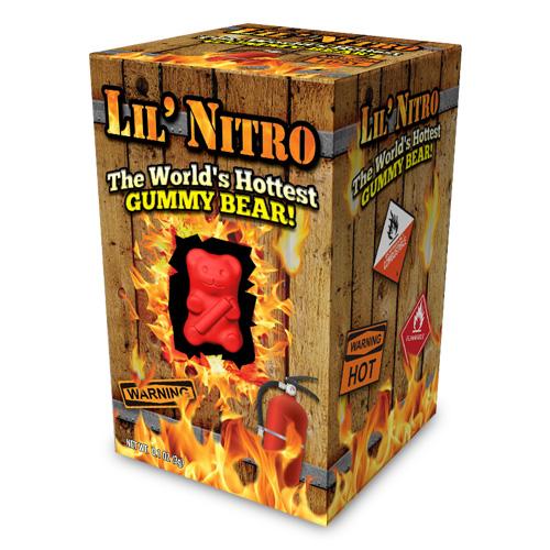Lil' Nitro The World's Hottest Gummy Bear