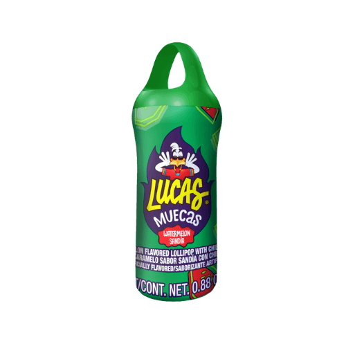 Lucas Muecas Watermelon Lollipop 25g Australia