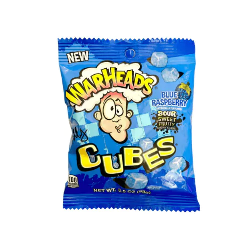 warheads cubes blue raspberry 99g Australia